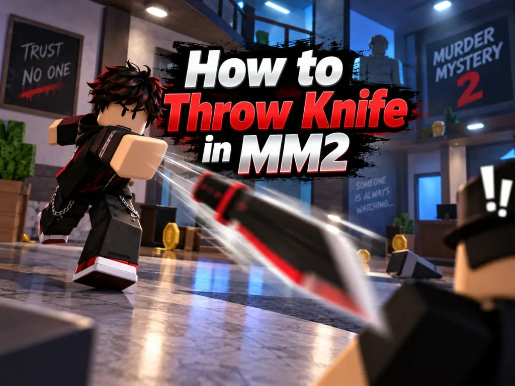 How to Throw Knife in MM2